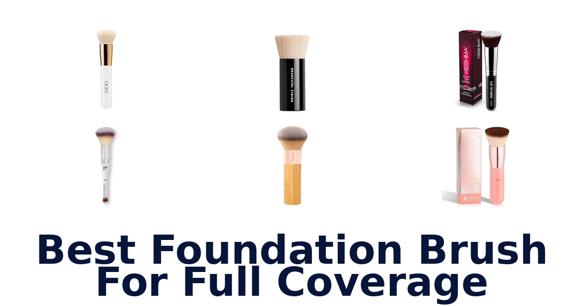 best foundation brush for full coverage