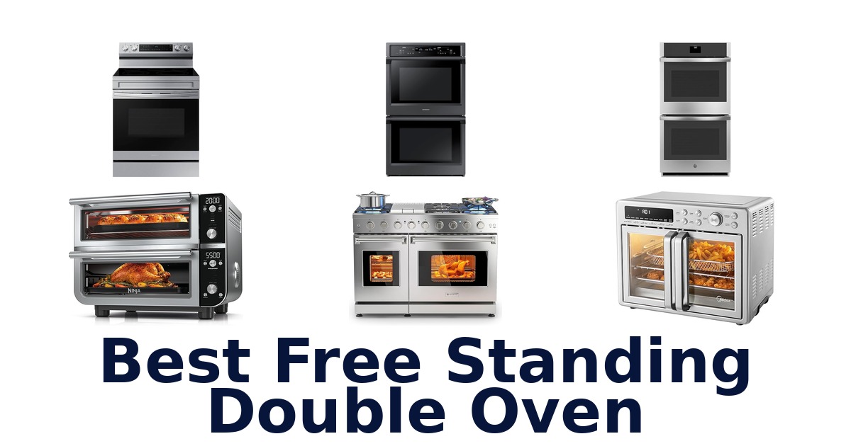 best free standing double oven