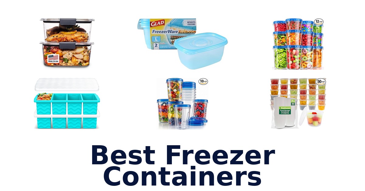 best freezer containers