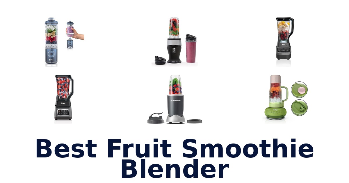 best fruit smoothie blender