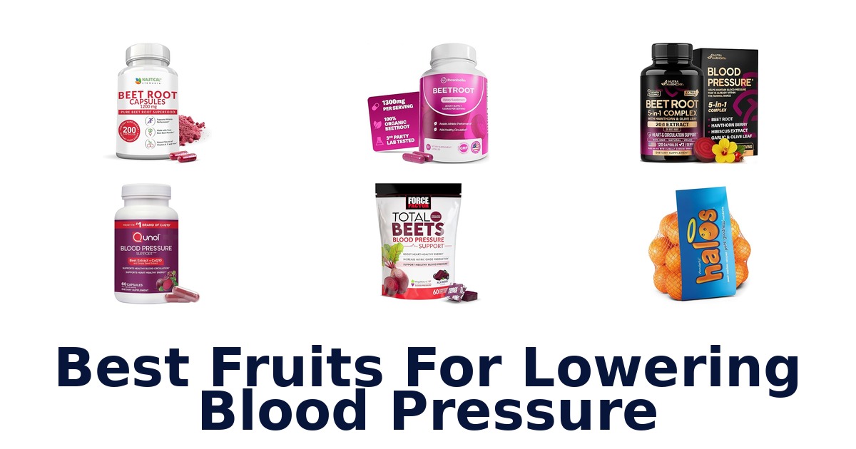 best fruits for lowering blood pressure