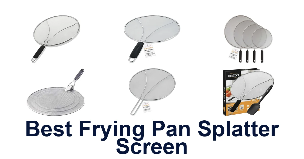 best frying pan splatter screen