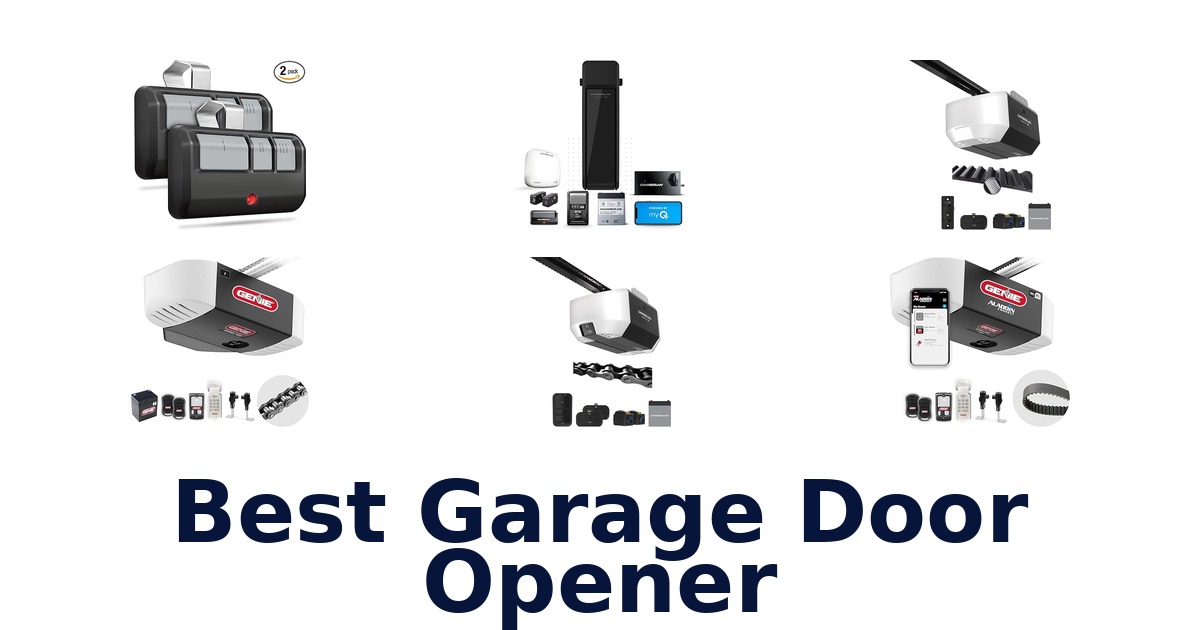 best garage door opener