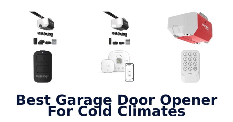 best garage door opener for cold climates