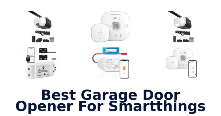 best garage door opener for smartthings