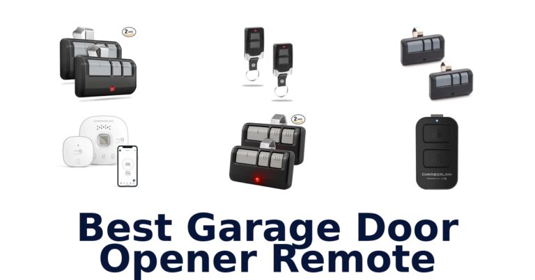 best garage door opener remote