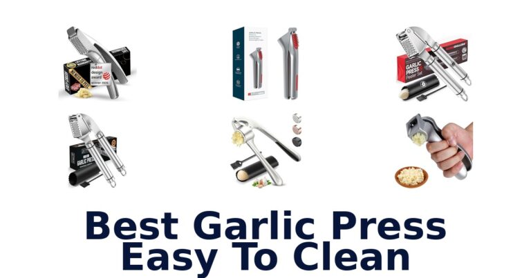 best garlic press easy to clean