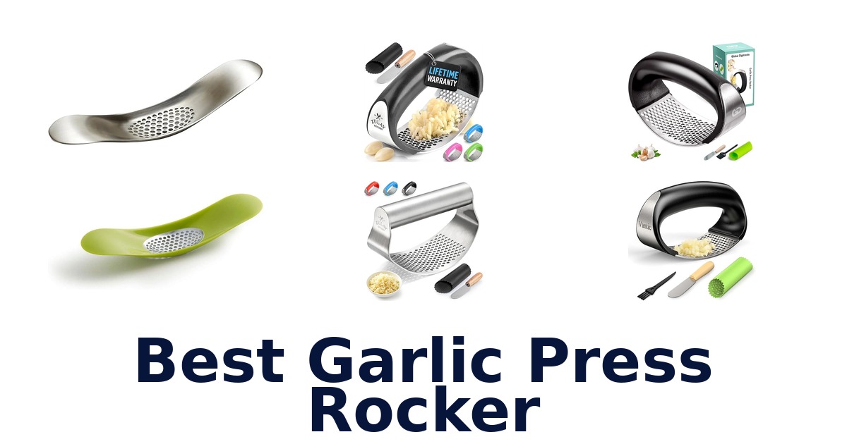 best garlic press rocker