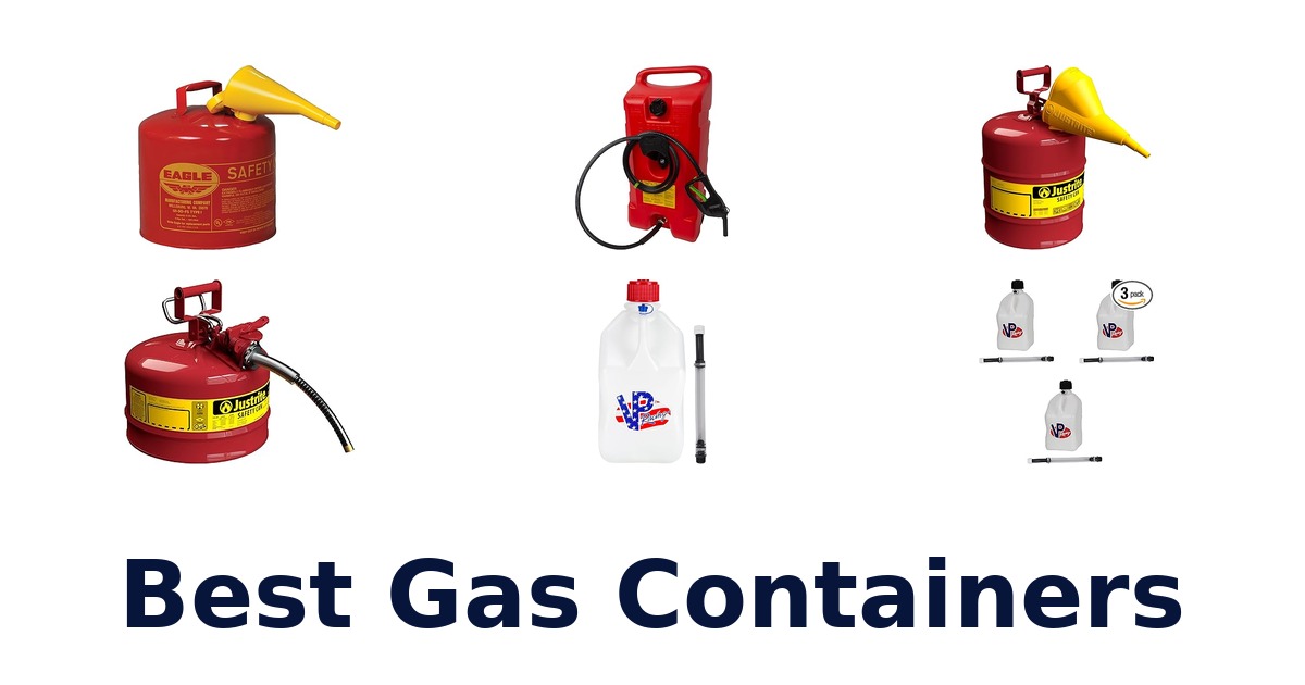 best gas containers
