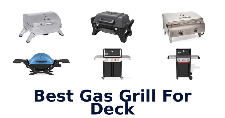 best gas grill for deck