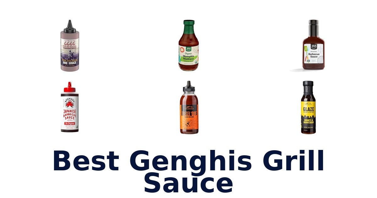 best genghis grill sauce