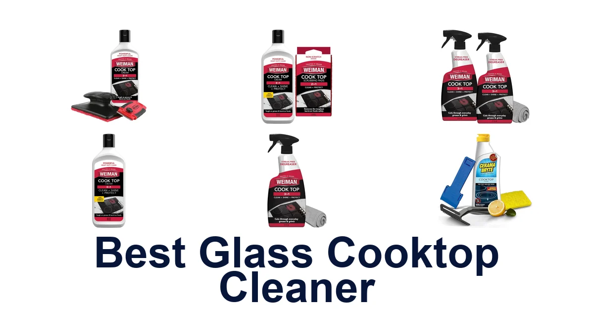 best glass cooktop cleaner