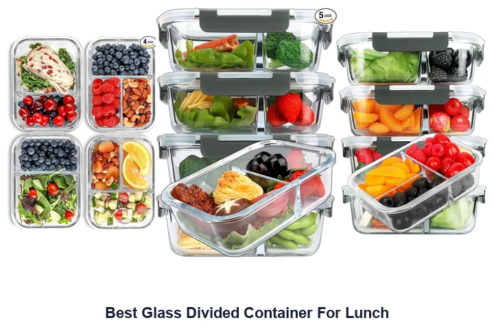 Best Glass Divided Container For Lunch
