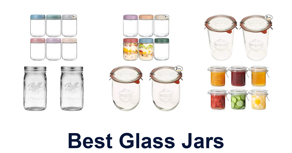 best glass jars