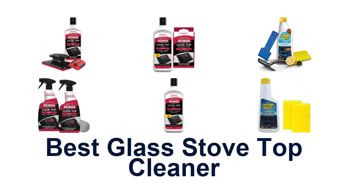 best glass stove top cleaner