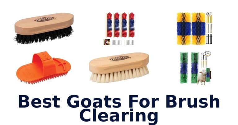 best goats for brush clearing