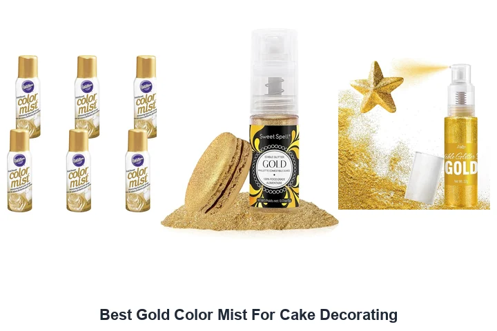 Best Gold Color Mist For Cake Decorating