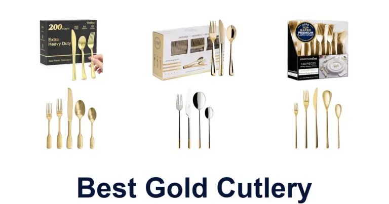 best gold cutlery