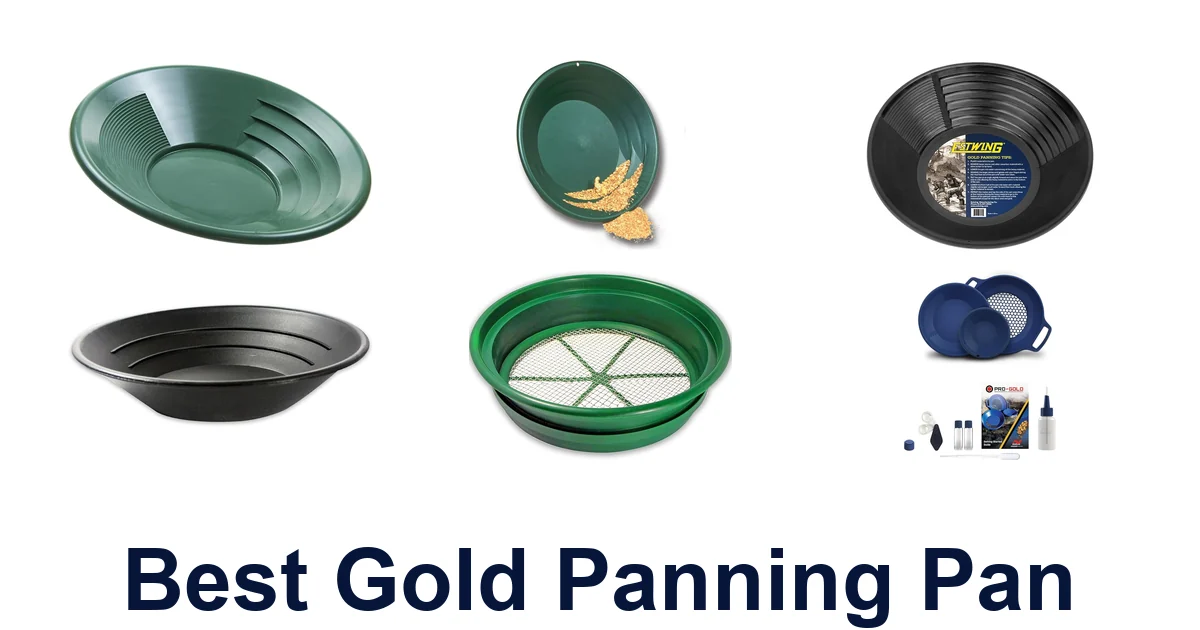 best gold panning pan