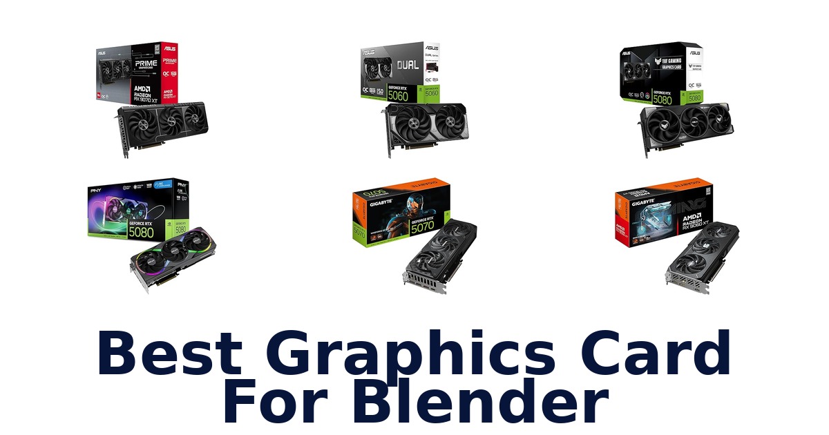 best graphics card for blender