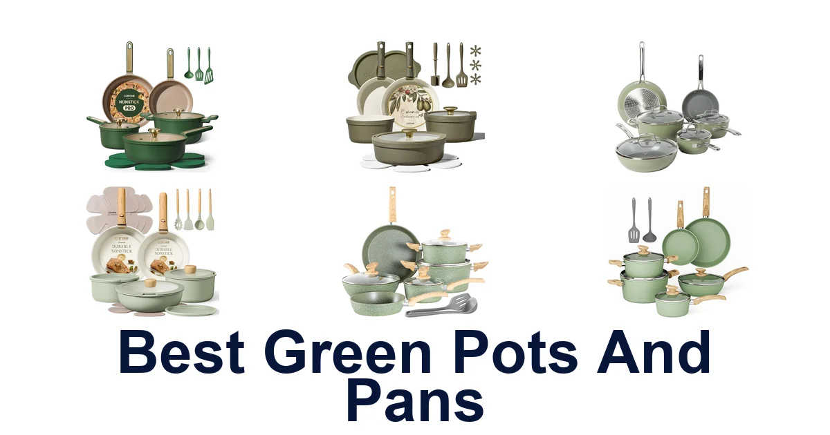 best green pots and pans