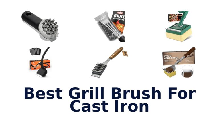 best grill brush for cast iron