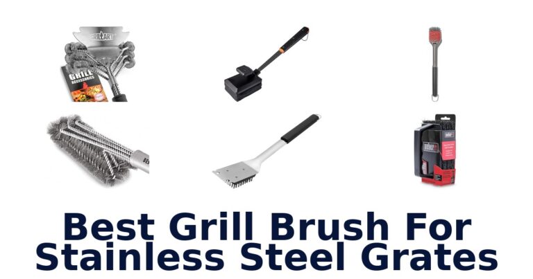 best grill brush for stainless steel grates