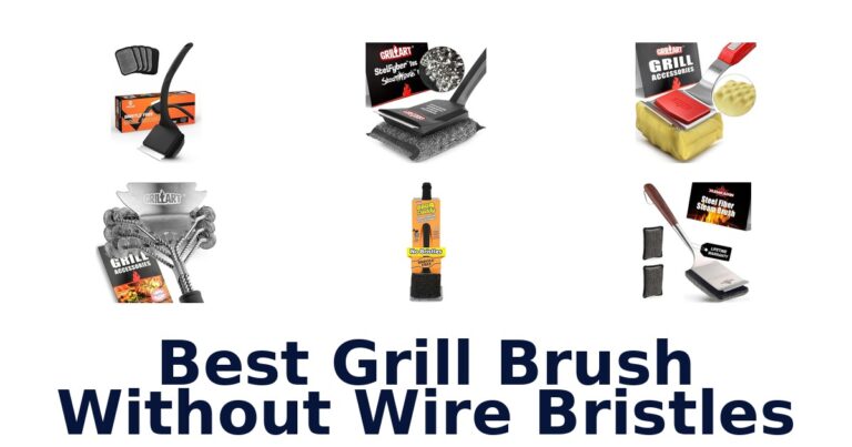 best grill brush without wire bristles