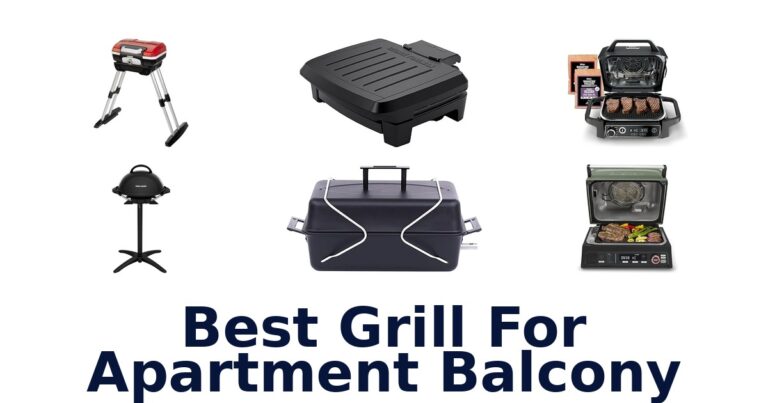 best grill for apartment balcony