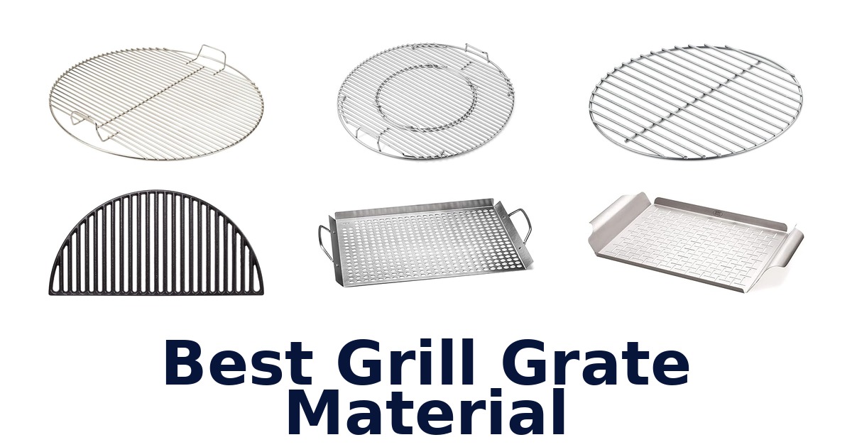 best grill grate material