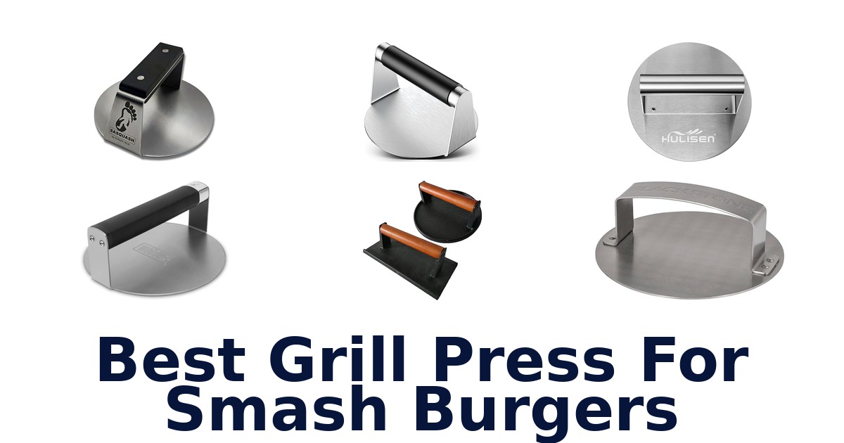 best grill press for smash burgers