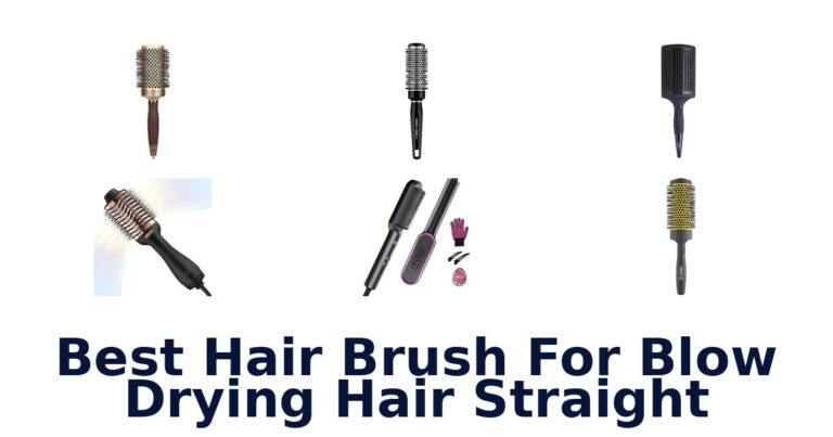 best hair brush for blow drying hair straight