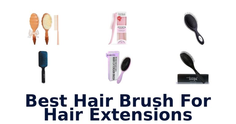 best hair brush for hair extensions