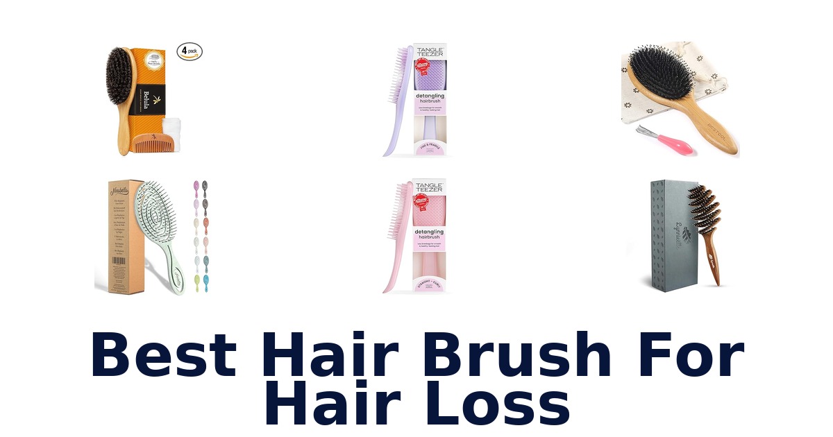 best hair brush for hair loss