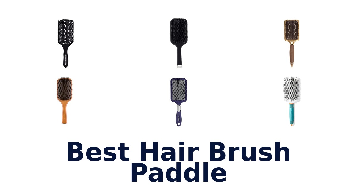 best hair brush paddle