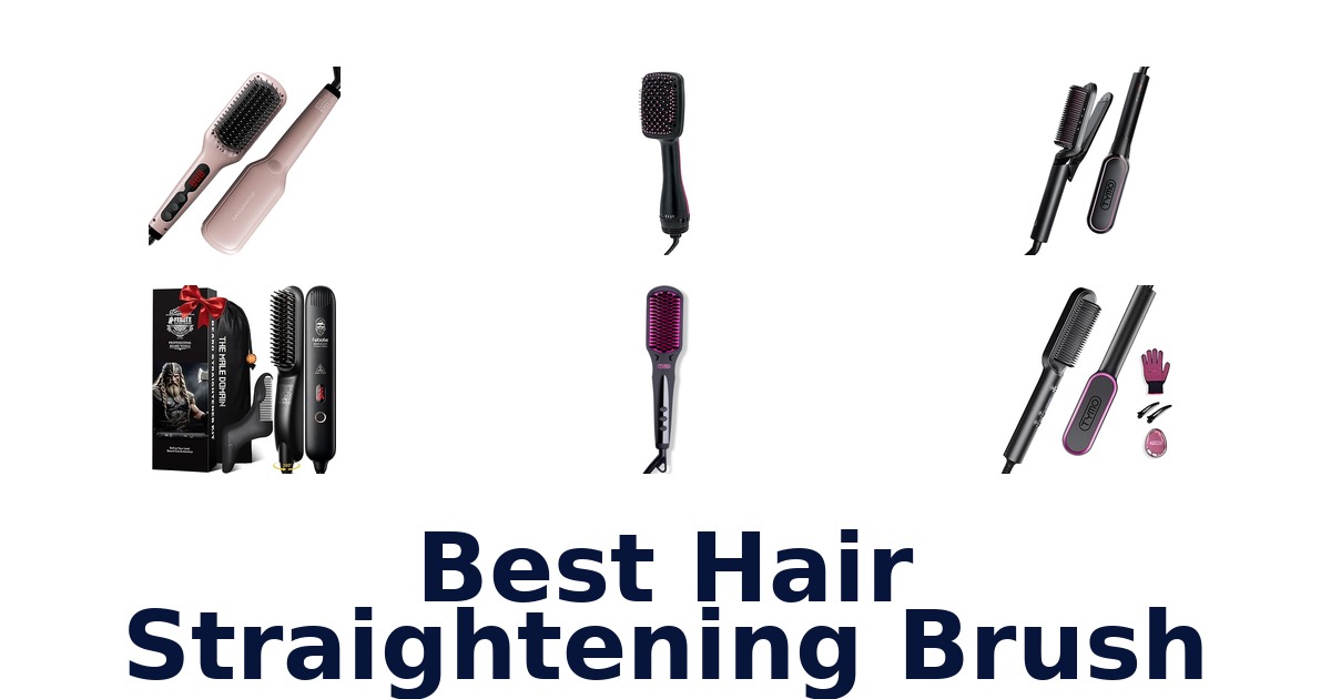 best hair straightening brush