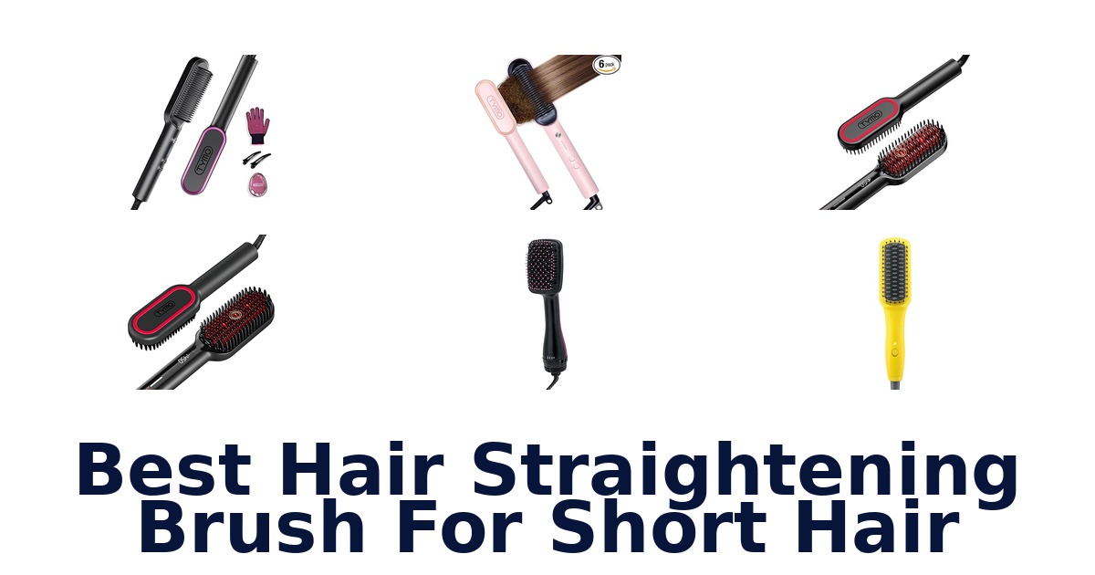 best hair straightening brush for short hair