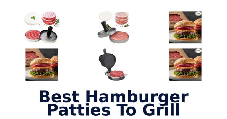 best hamburger patties to grill