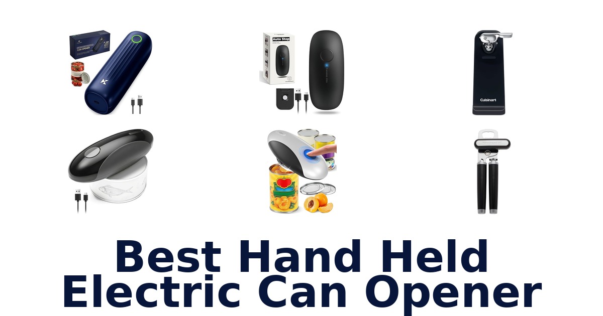 best hand held electric can opener