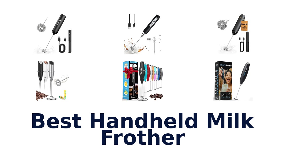 best handheld milk frother