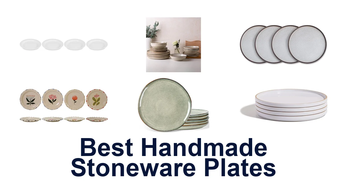 best handmade stoneware plates