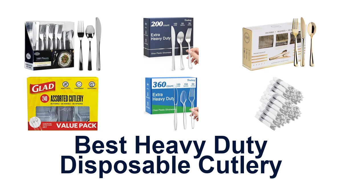 best heavy duty disposable cutlery