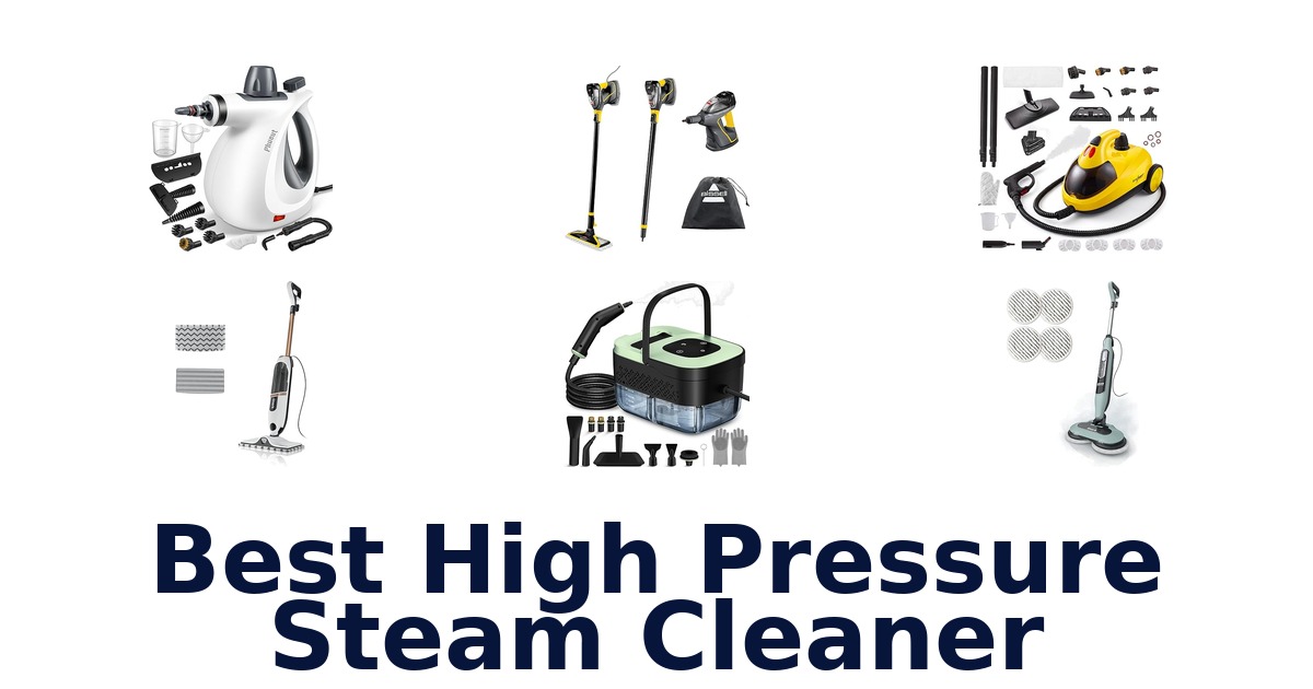best high pressure steam cleaner