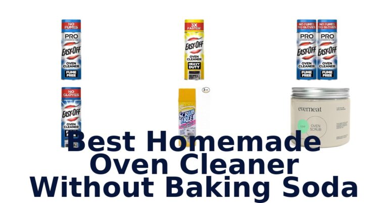 best homemade oven cleaner without baking soda