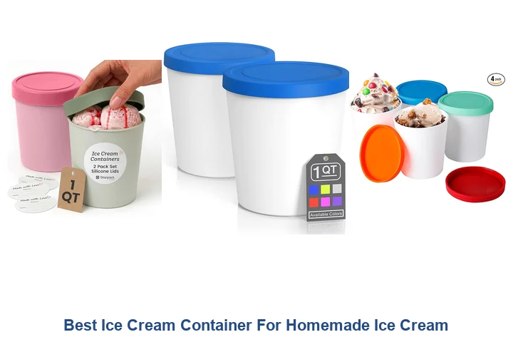Best Ice Cream Container For Homemade Ice Cream
