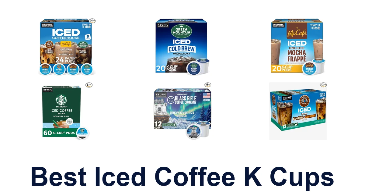 best iced coffee k cups