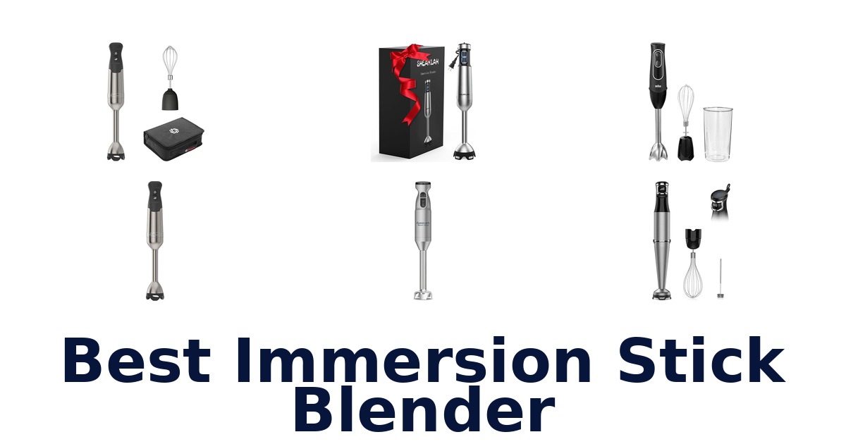 best immersion stick blender