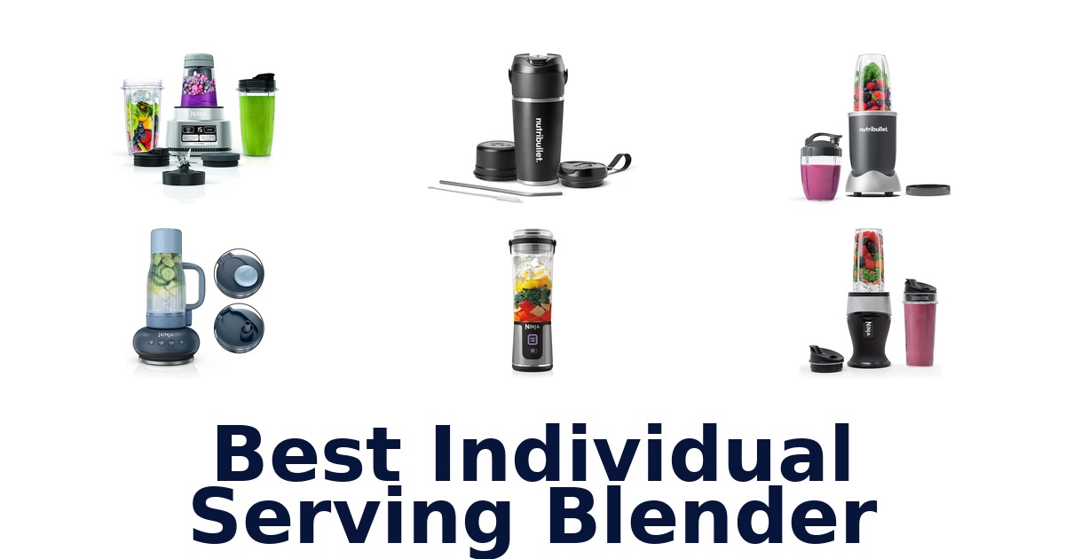 best individual serving blender