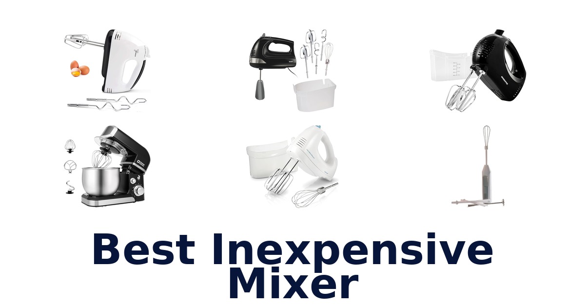 best inexpensive mixer