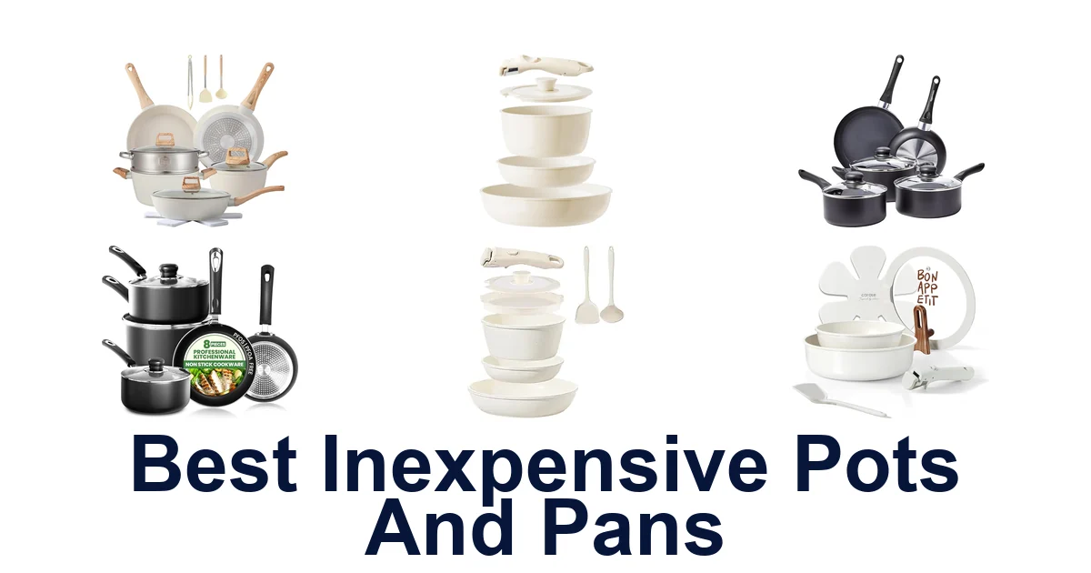 best inexpensive pots and pans